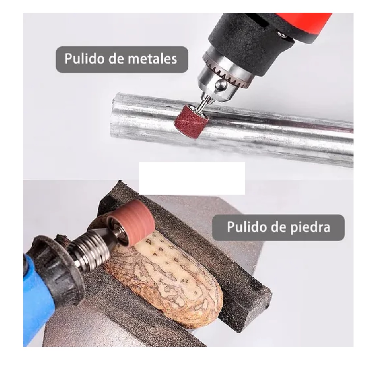 Set Lijas Y Mandriles 1/4 Para Dremel Mototool