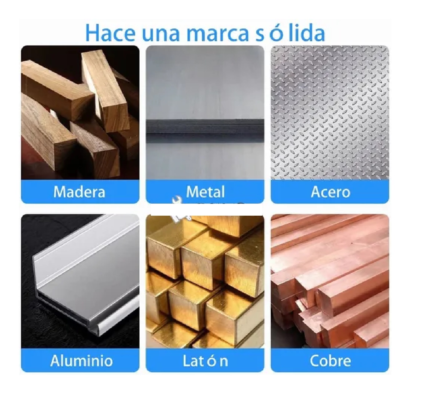 Duo Punzón Automatico Para Marcar Centros Metal Madera Punch 