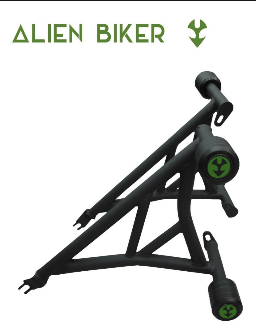 Slider Pulsar Ns200 Alien Biker