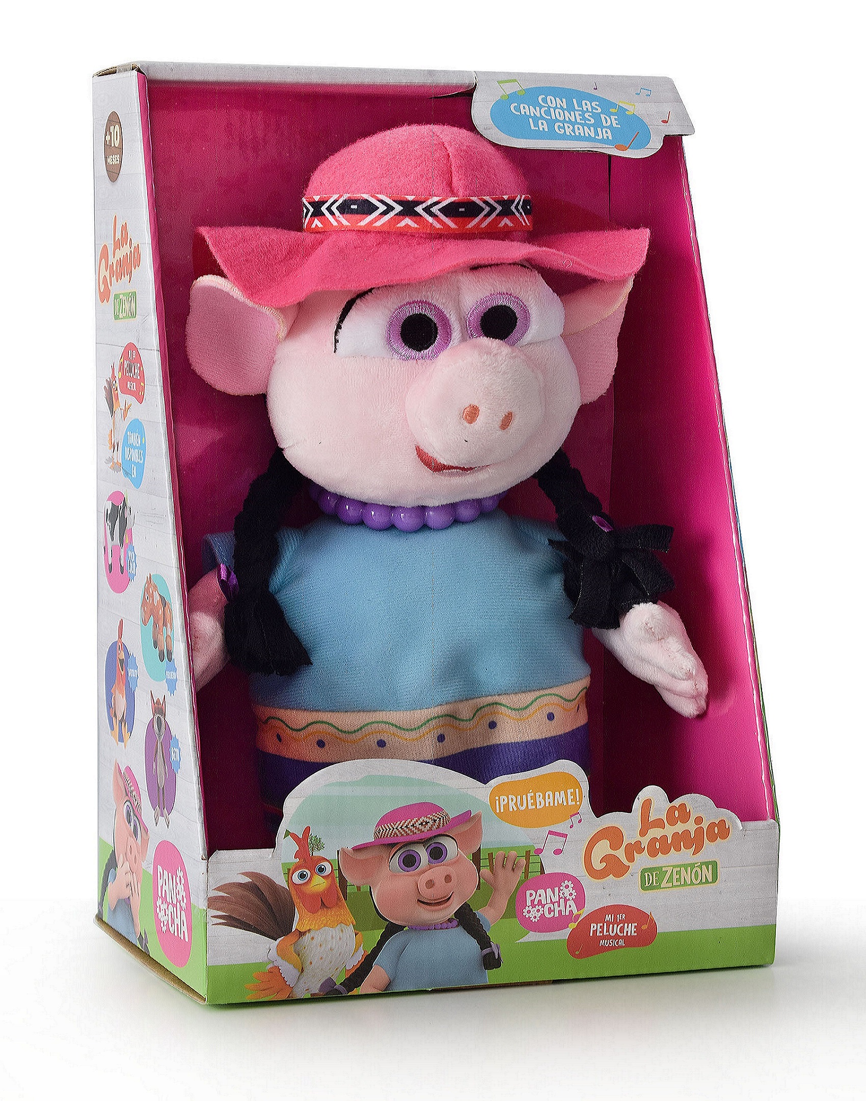 Chancha Doña Pancha Peluche Musical 30 Cm La Granja De Zenon El Reino Infantil