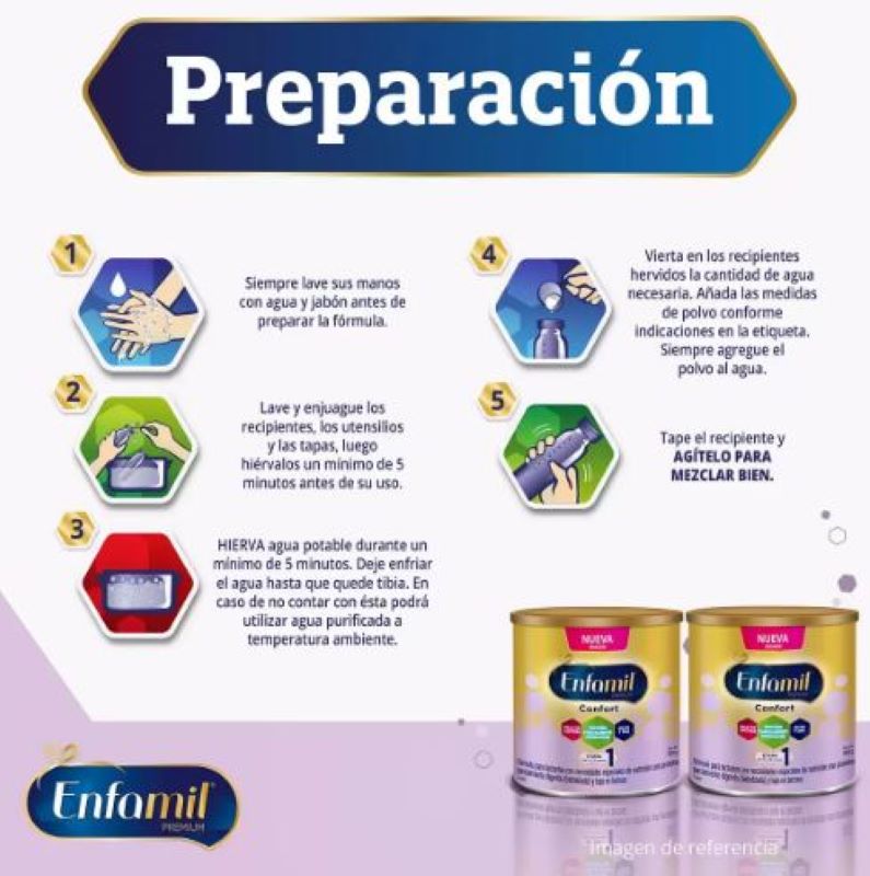 Alimento para Bebes Enfamil Confort 640084 Latas de 800 Gramos