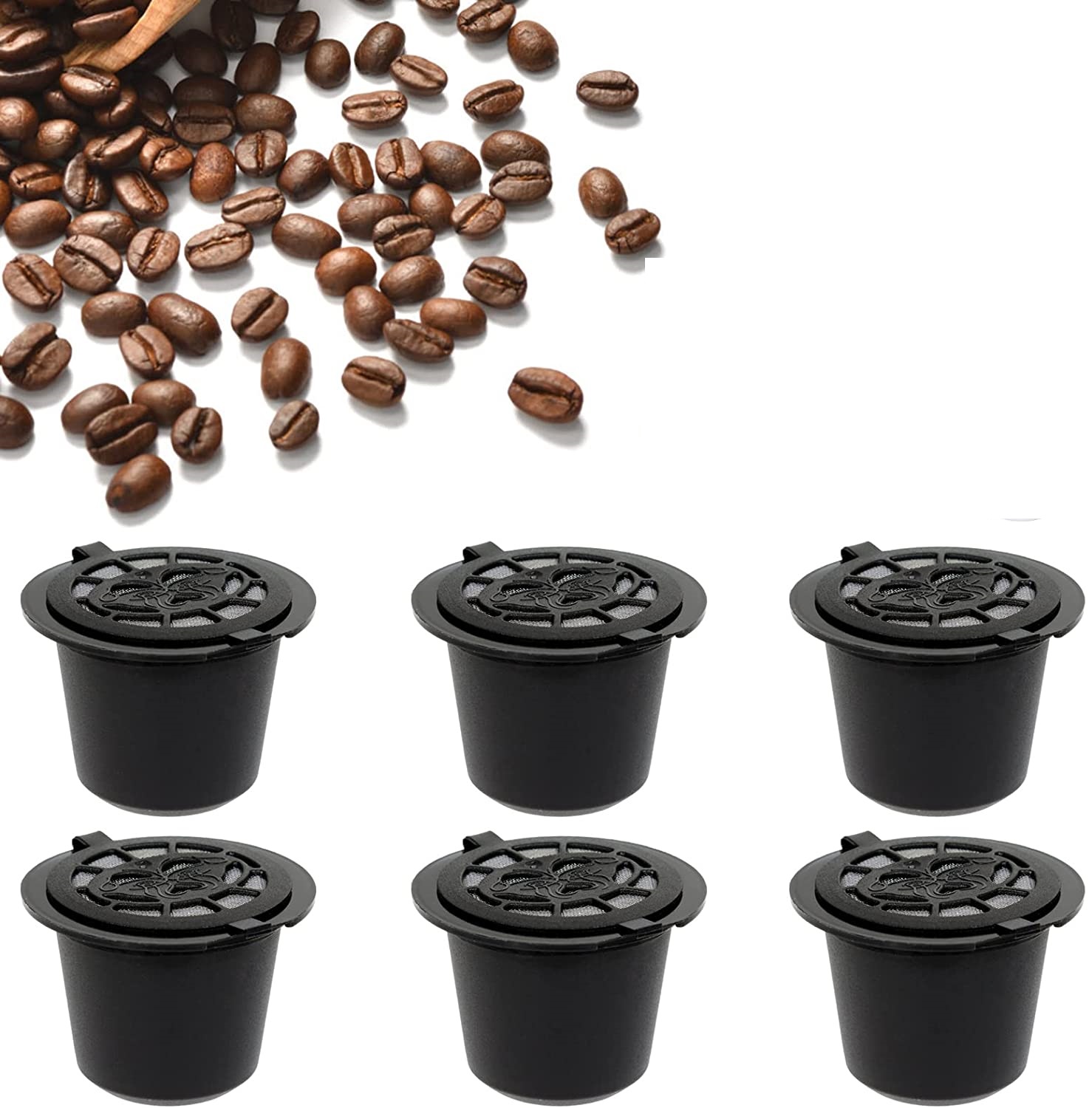 Capsula Nespresso rellenable reutilizable 8 Pza