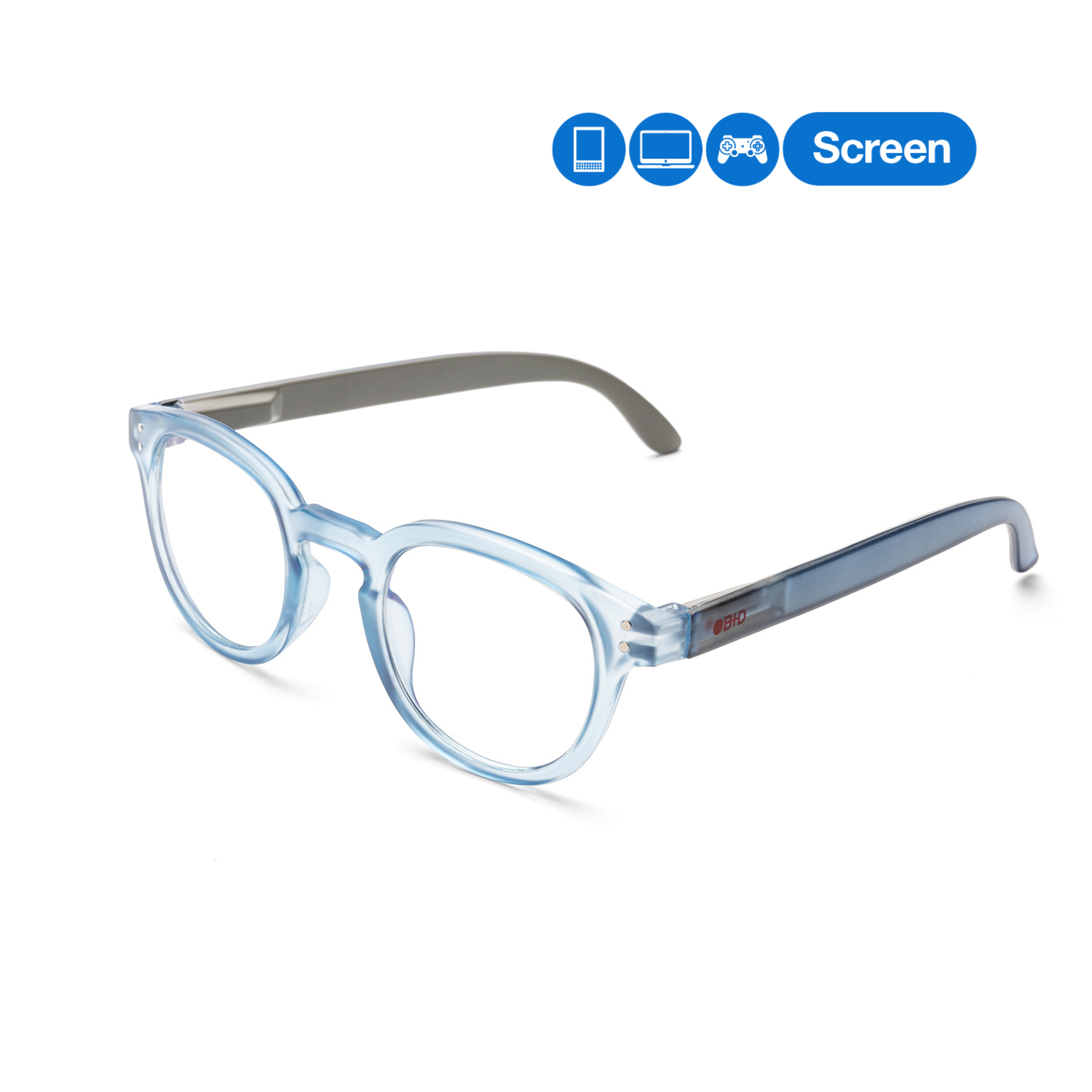 Lentes con filtro de luz azul sin graduacion marca B+D modelo Digital Unisex 8 colores disponibles