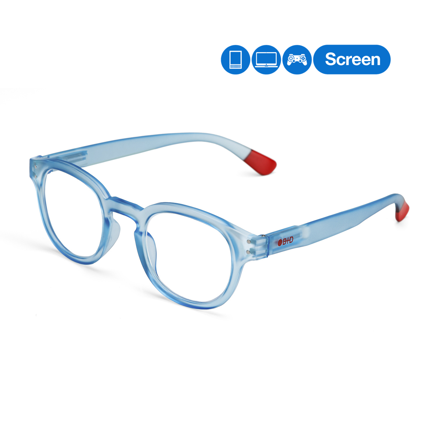 Lentes con filtro de luz azul sin graduacion marca B+D modelo Digital Unisex 8 colores disponibles