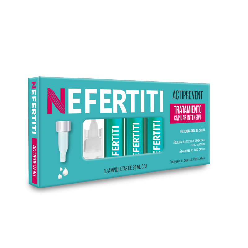 Nefertiti Ampolletas Actiprevent Tratamiento capilar intensivo 10 x 20ml