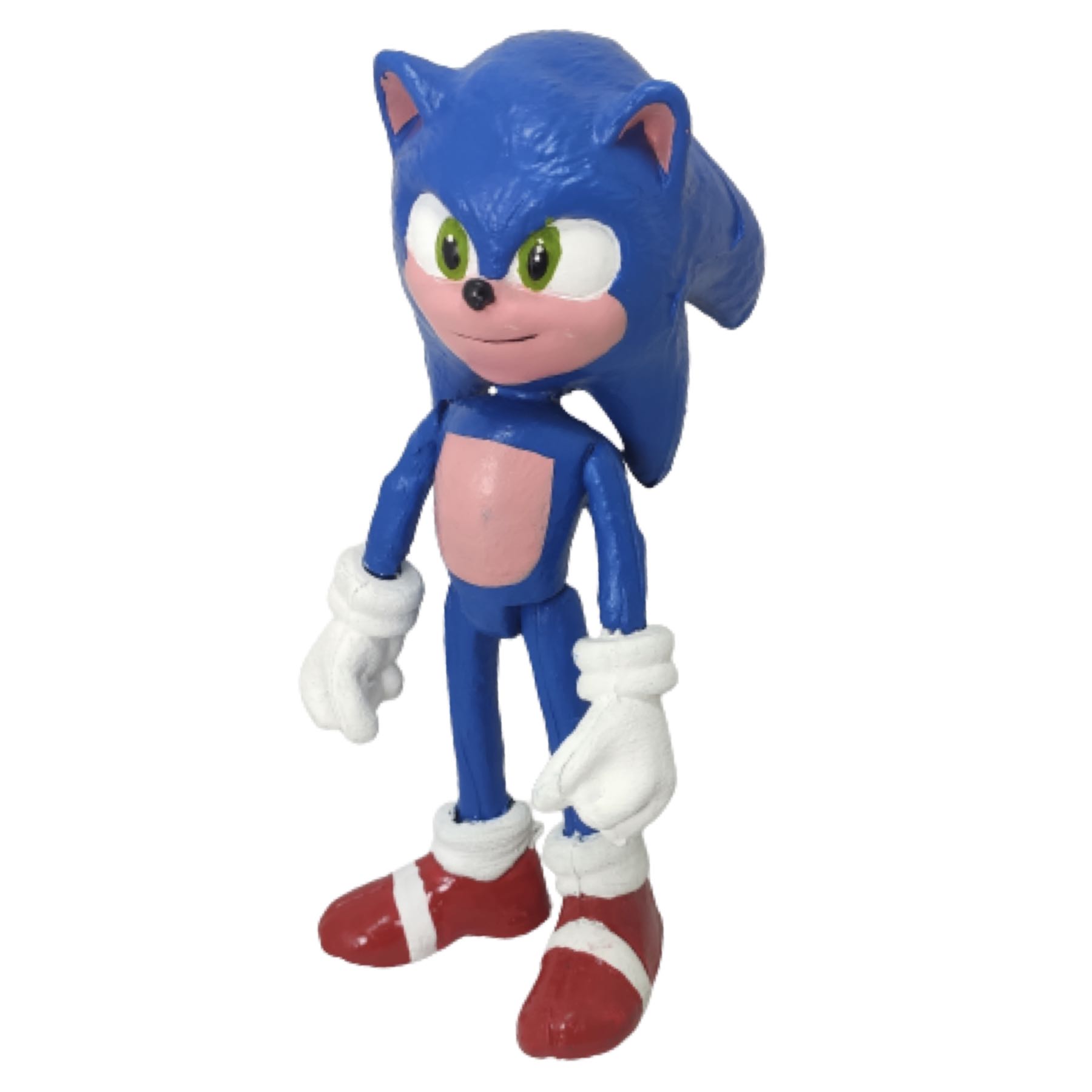 Figura Pelicula Sonic 2 Azul Articulado The Hedgehog Erizo Juguete Muñeco Adventures Erizo Emerald Movie