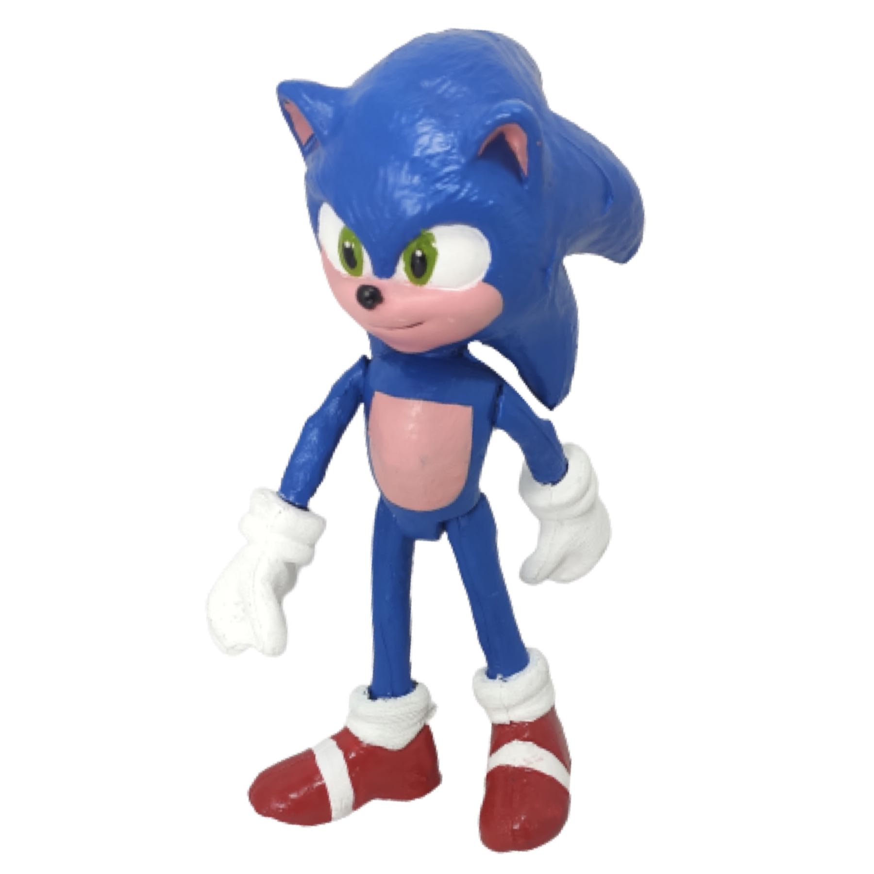 Figura Pelicula Sonic 2 Azul Articulado The Hedgehog Erizo Juguete Muñeco Adventures Erizo Emerald Movie