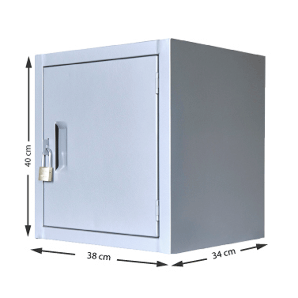 LOCKER INDIVIDUAL CON PORTACANDADO