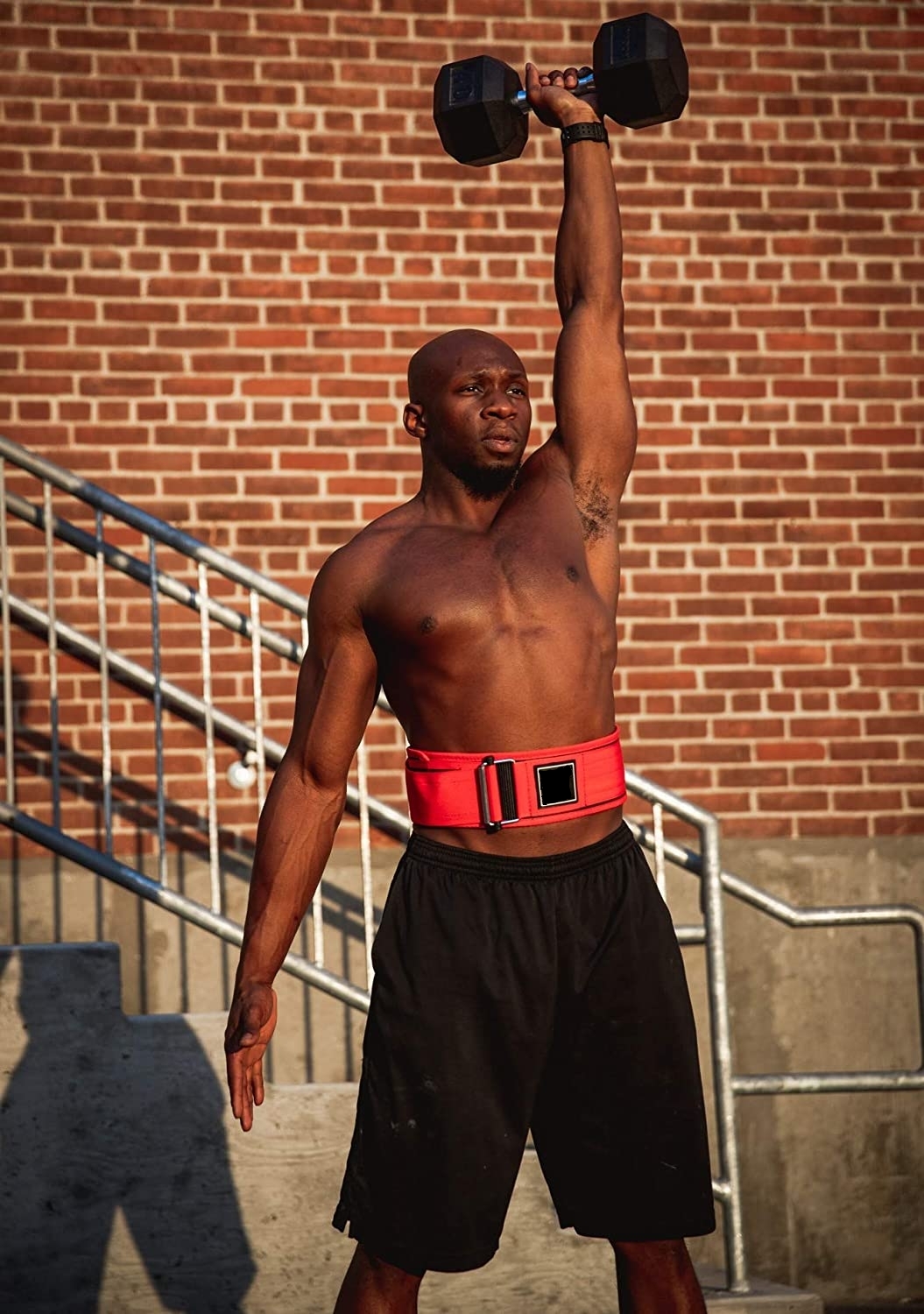 Faja Cinturón Cinto Pesas Crossfit Gym Con Auto Bloqueo