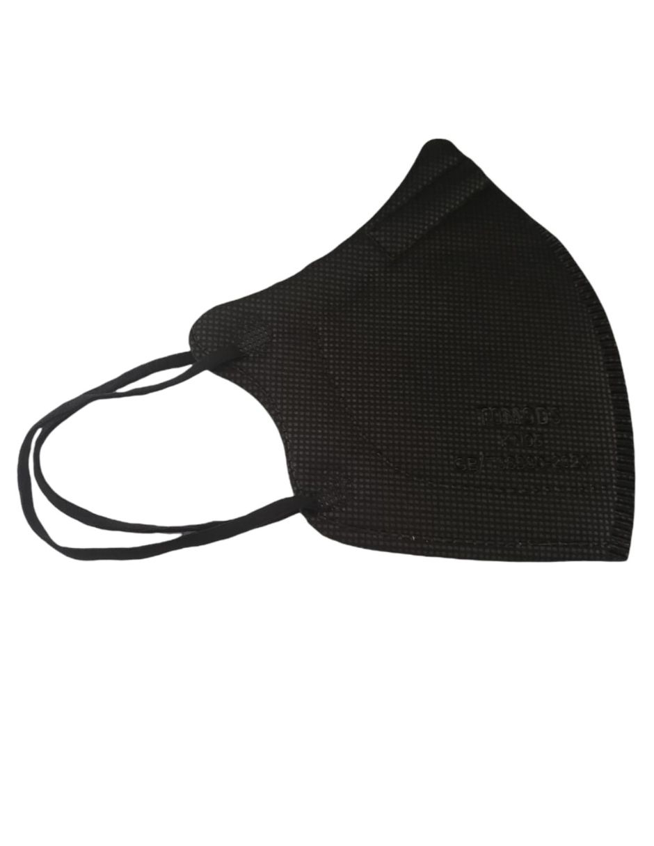 Set de 100 cubrebocas KN95 infantiles de colores 