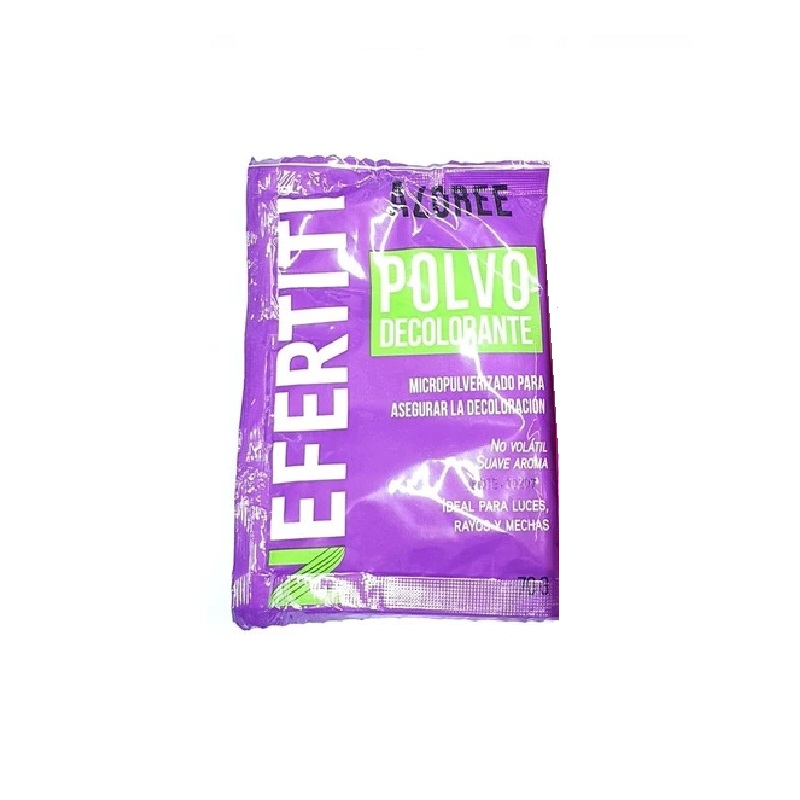Nefertiti Azoree Polvo Decolorante Sobre 10 pzas