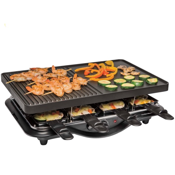 Asador eléctrico Hamilton Beach 31612 120V negro