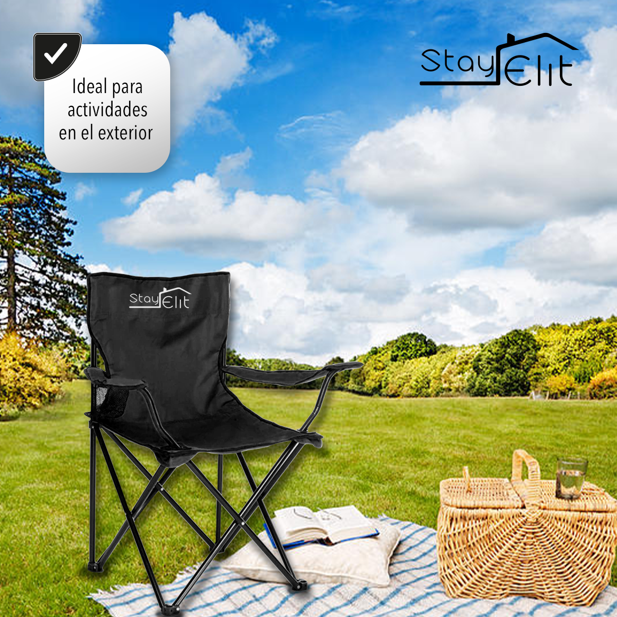 SILLA PLEGABLE DE CAMPISMO