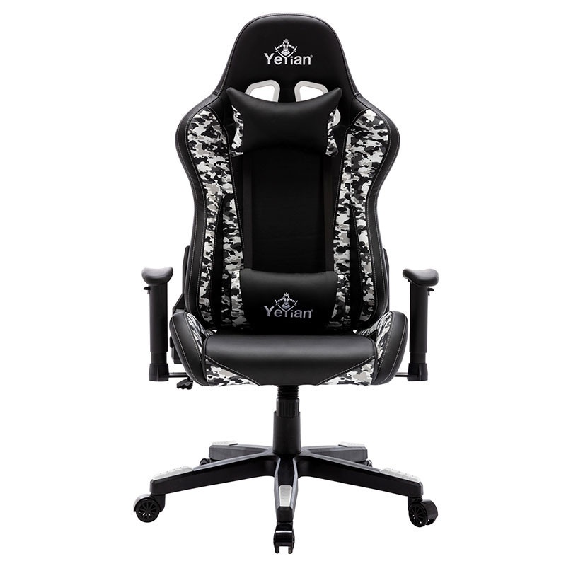 Silla Gamer   Yeyian Ryuji Snow Camouflage, hasta 150kg 