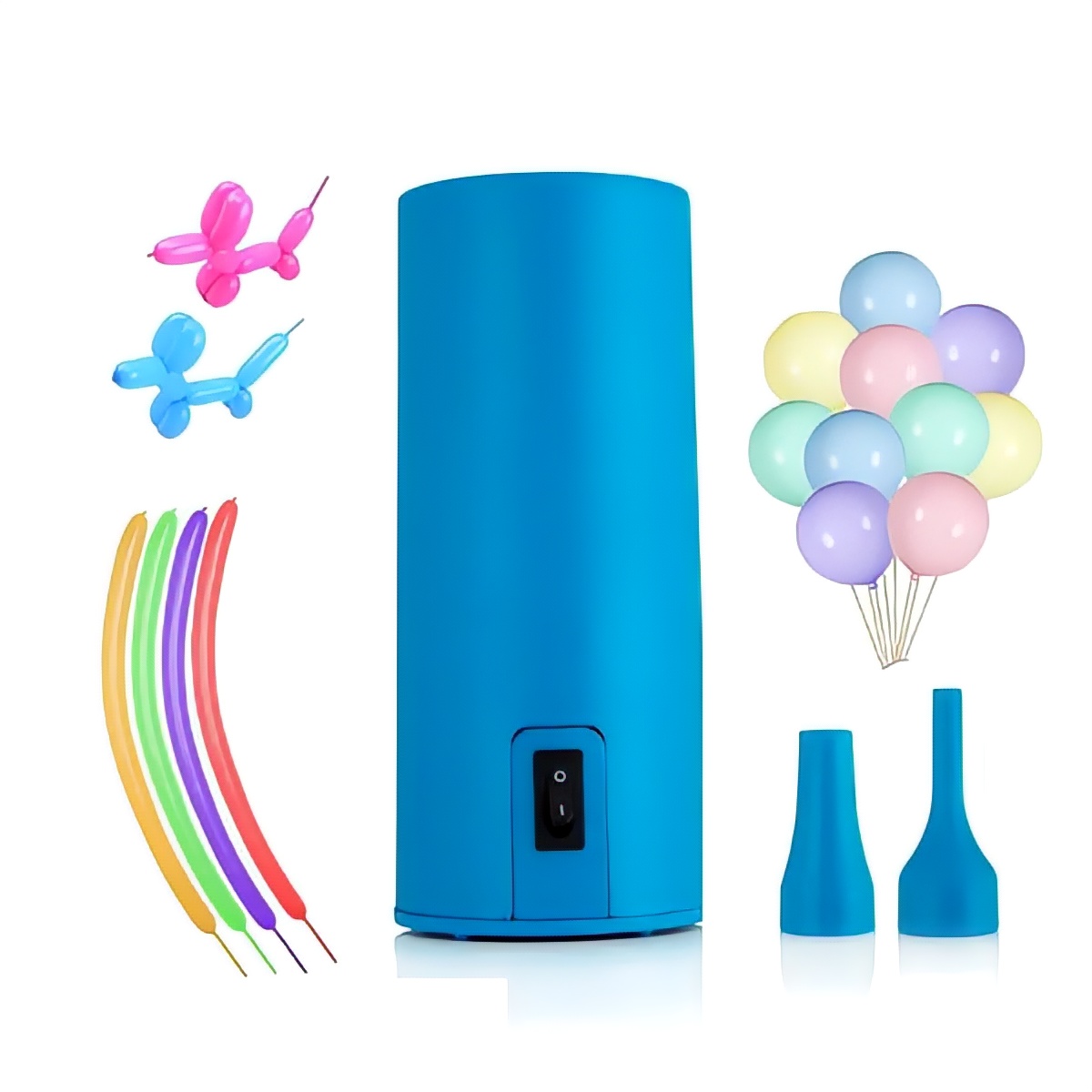 Bomba De Inflar Globo Eléctrica Para Normal O Salchicha