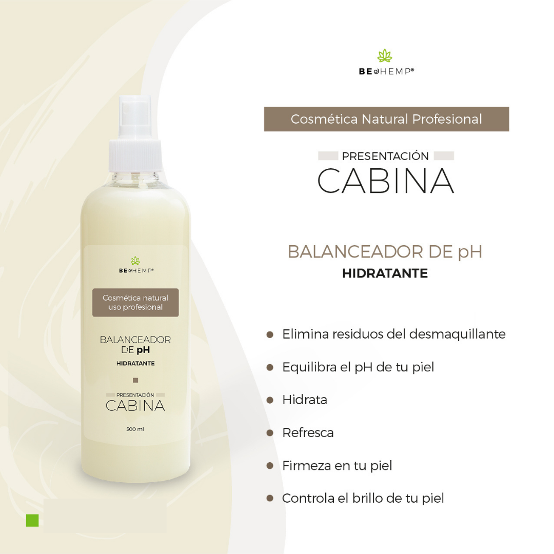 Loción facial reguladora y balanceador de ph hidratante 500 ml