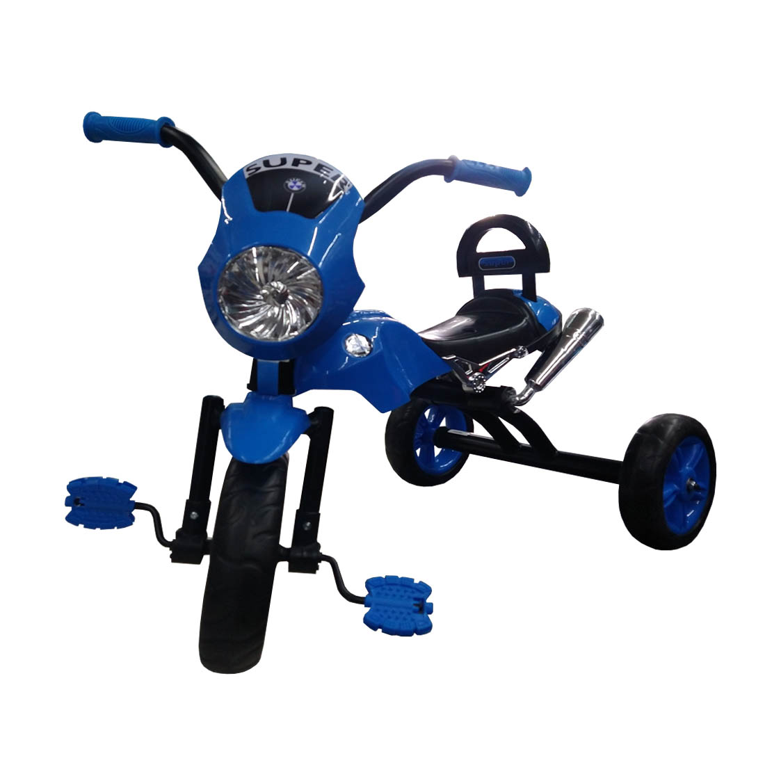 Triciclo Infantil Tipo Moto con Luz y Sonido
