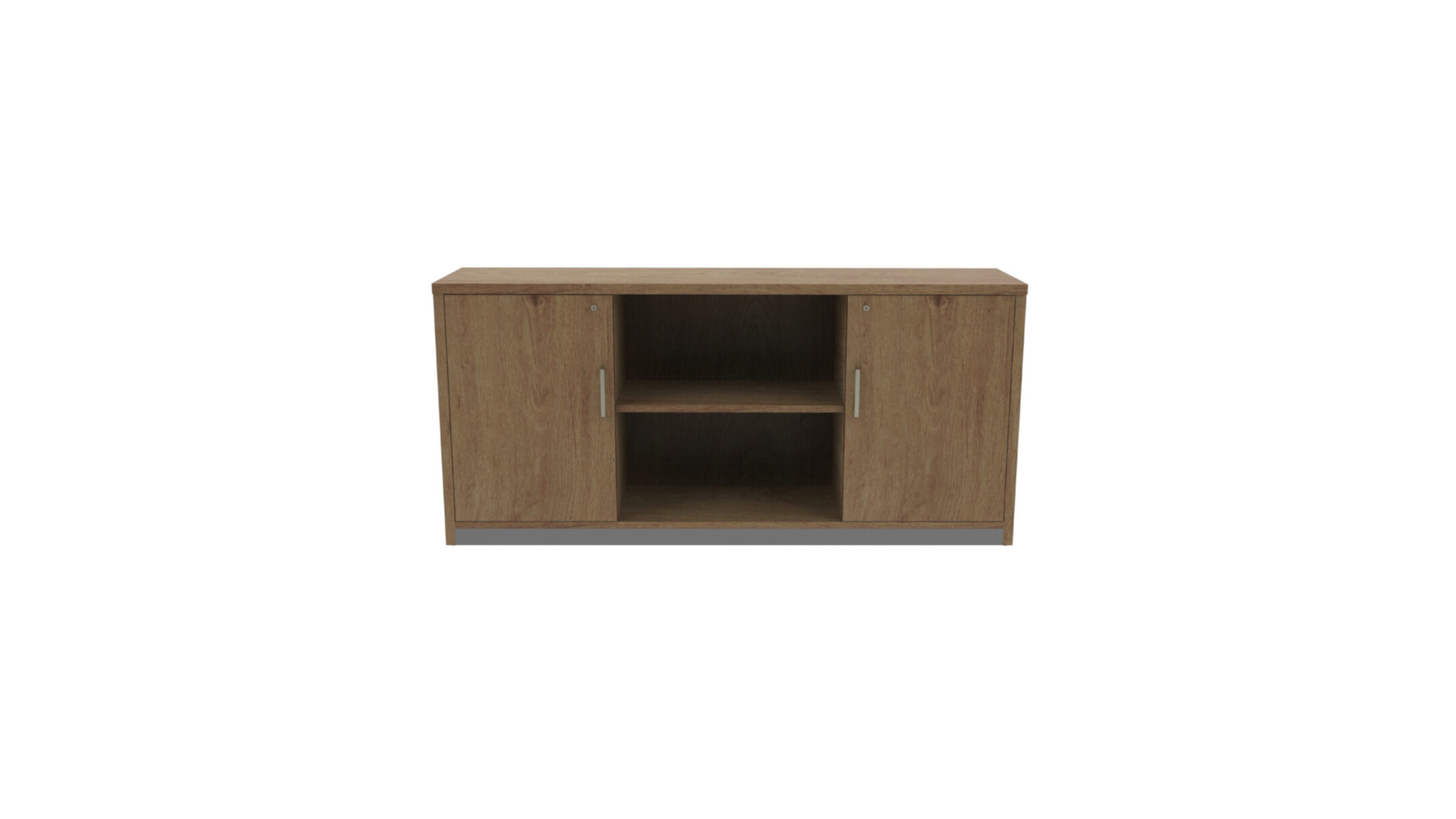 Línea Italia Credenza - Mueble de T.V. KLASS03 / Color Ceniza-Eucalipto-Nogal | Adaptable al Hogar, oficina o Estudio | material de Alta Calidad | resistente y Duradero | Fácil Armado