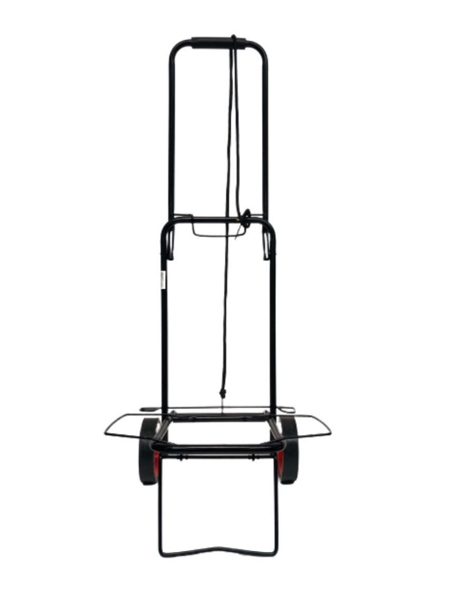 Carrito Plegable De Metal Con Cuerda Porta Maletas o Súper