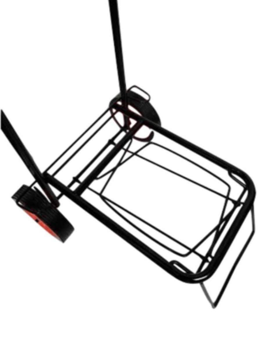 Carrito Plegable De Metal Con Cuerda Porta Maletas o Súper