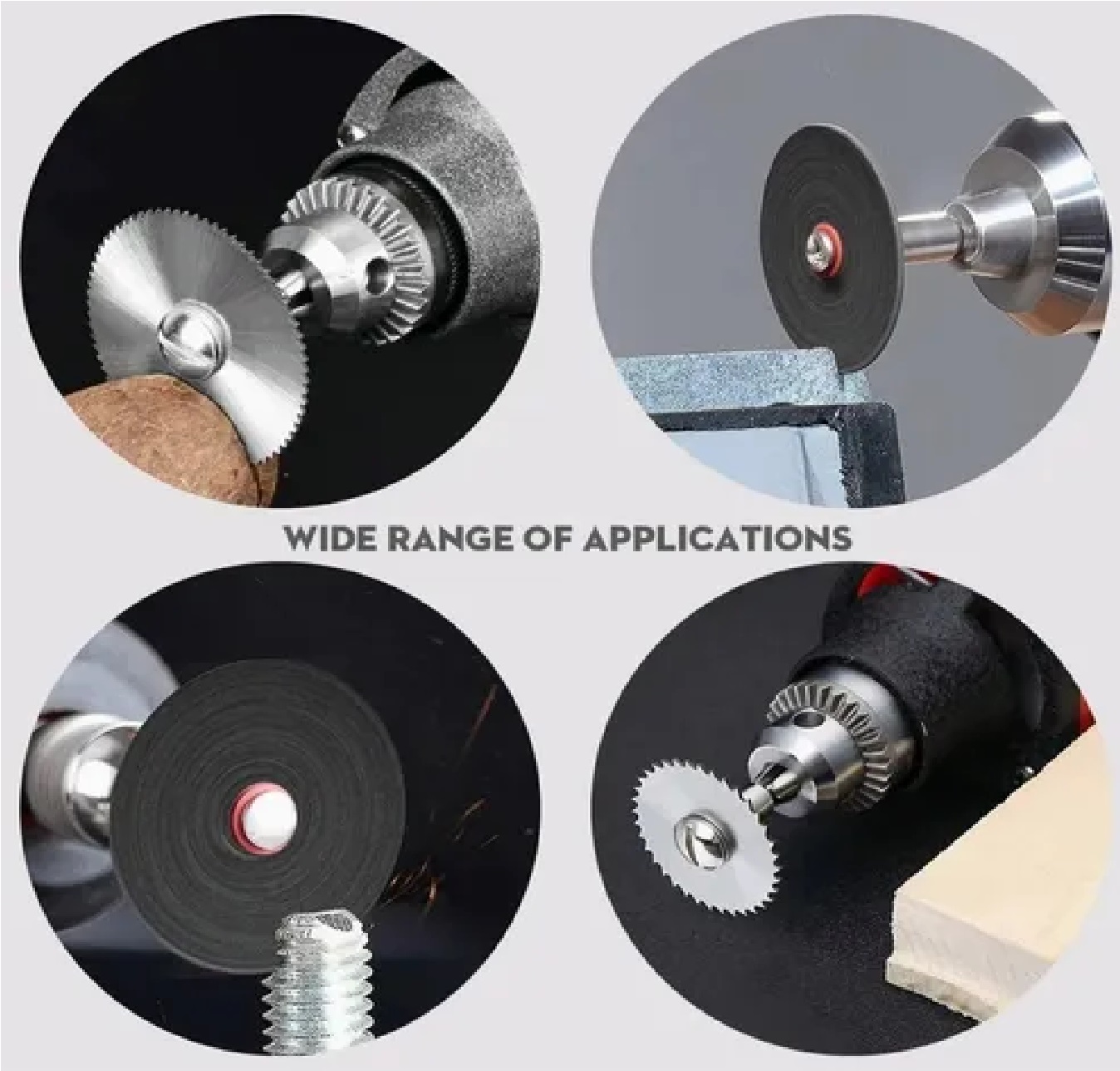 Kit Discos Corte Sierra Hss Para Dremel Mototool Taladro