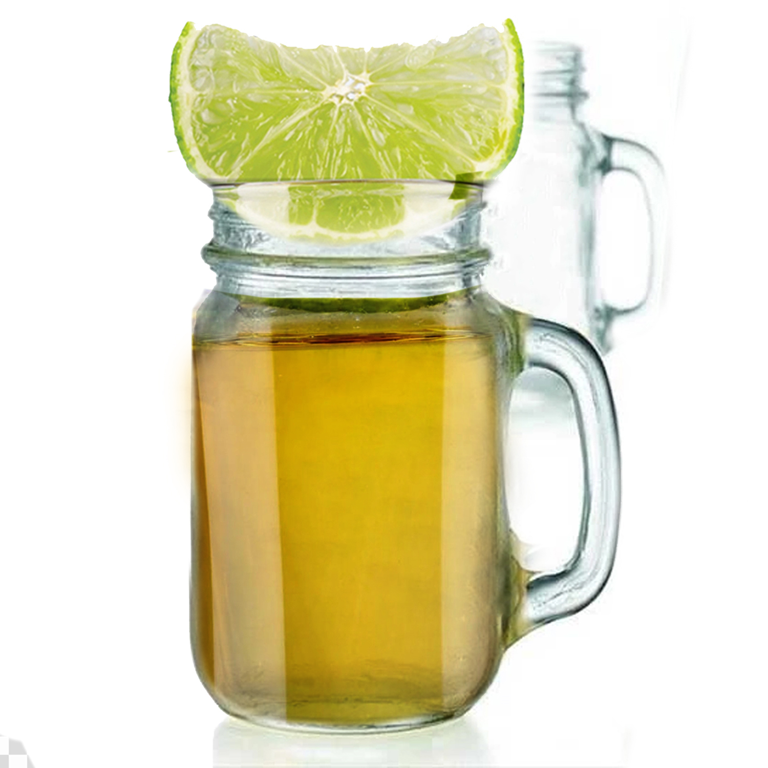 Top Choice 2415-2108 12 Vasos Tequileros Caballitos Shots Mason Jar Mini De Vidrio 100ml