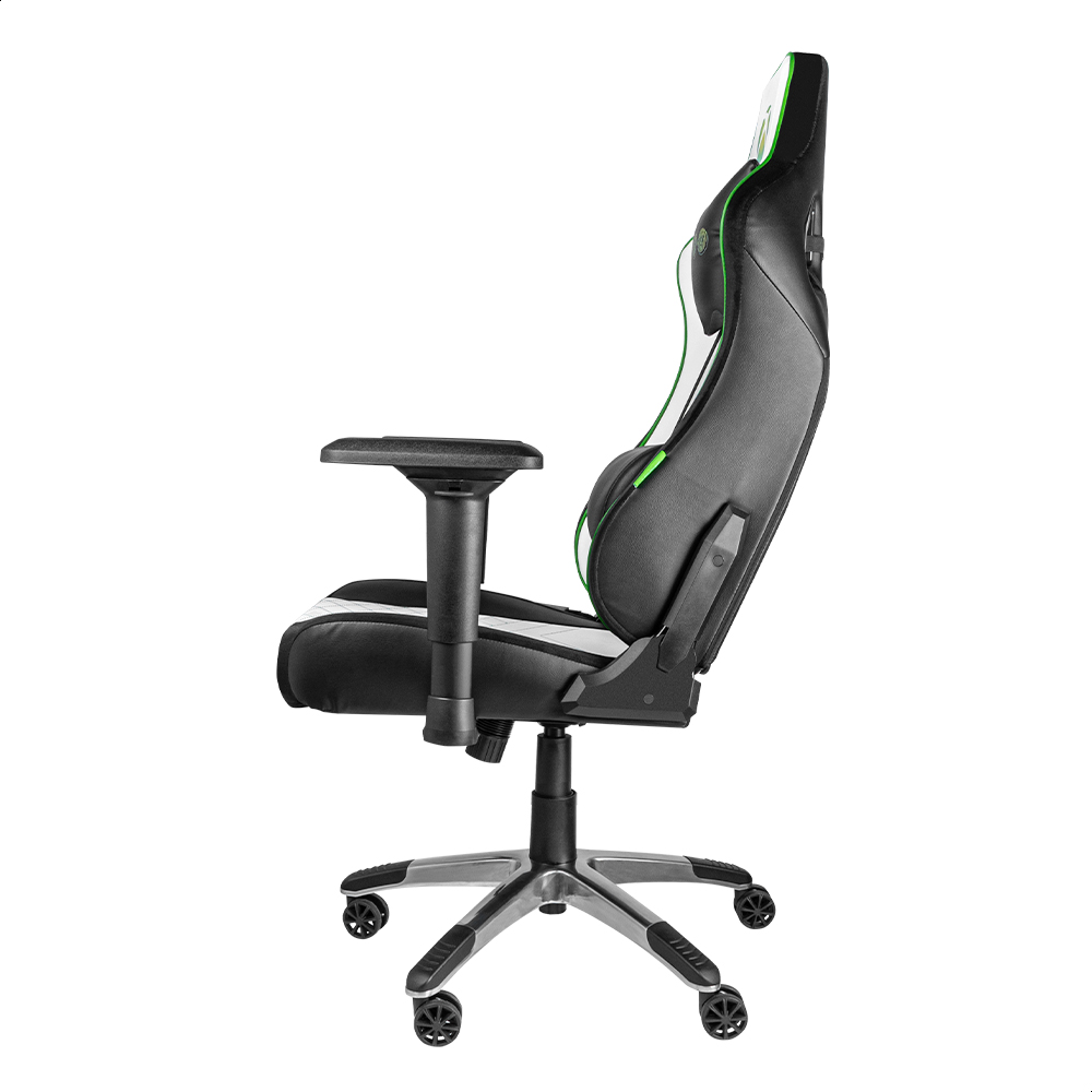 Silla Gamer Xbox Edición Especial  Blanco/Negro Confeccionada en koskin