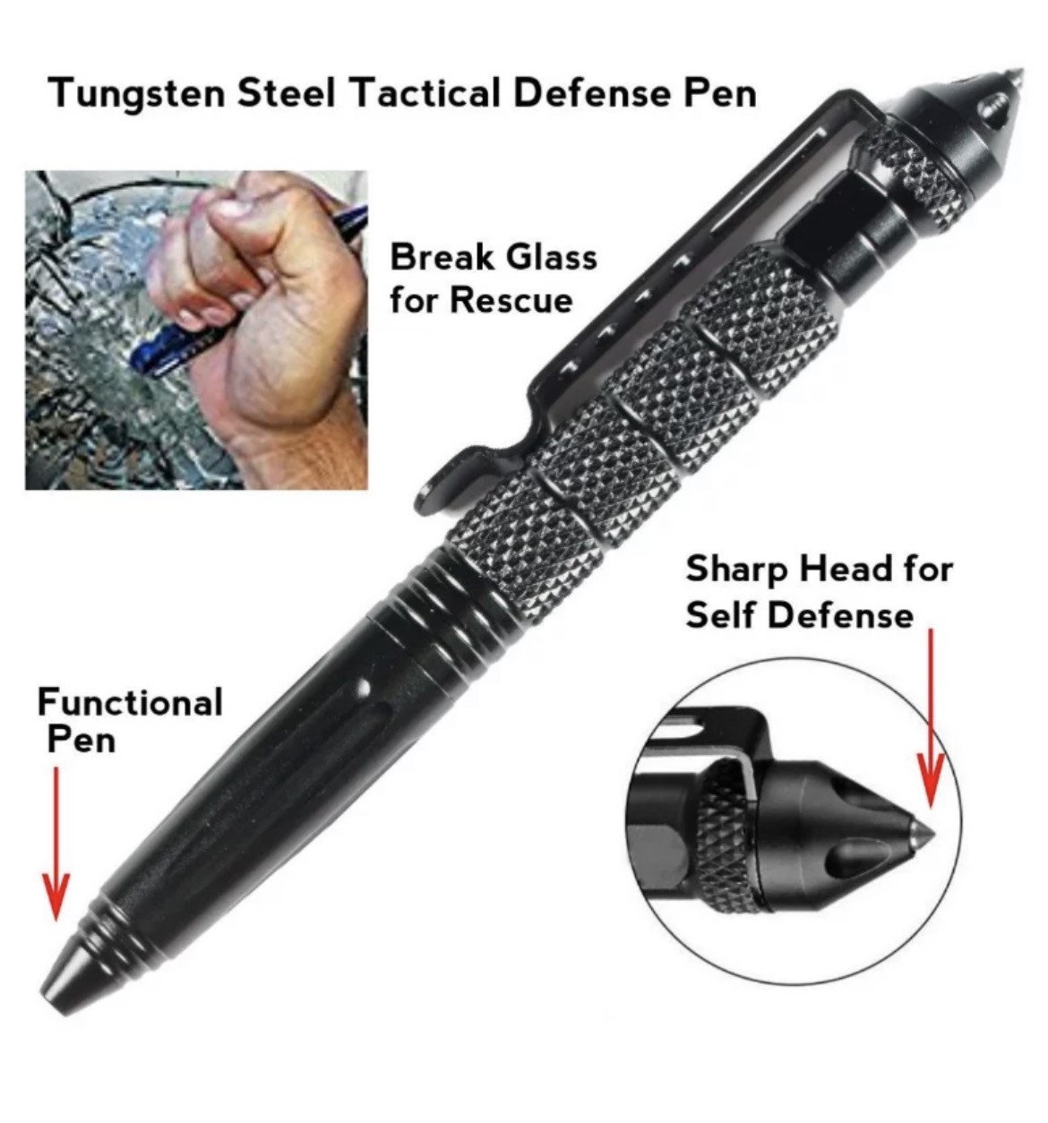 Safety GRAM Kit Tactico Militar de Superviviencia. Kit de Herramientas Ideal para actividades al aire libre