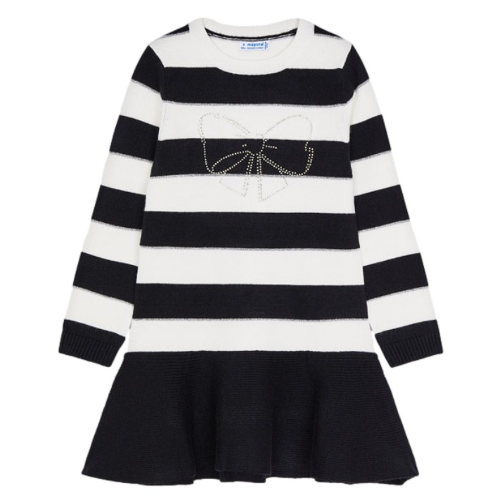 Vestido Rayas para Niña Marca Mayoral