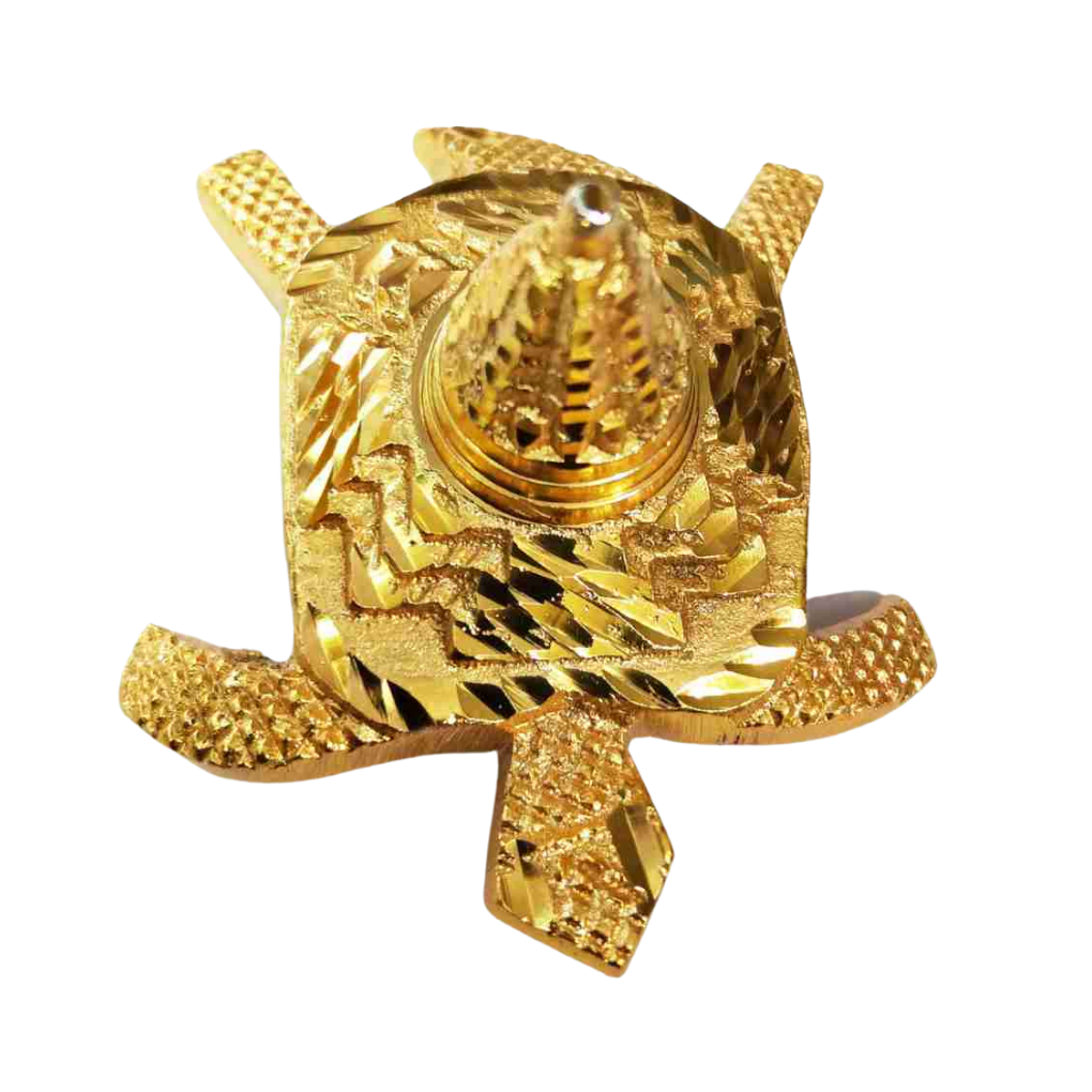 Tortuga Decorativa Meru Shree Yantra para la riqueza y la prosperidad - India Tienda