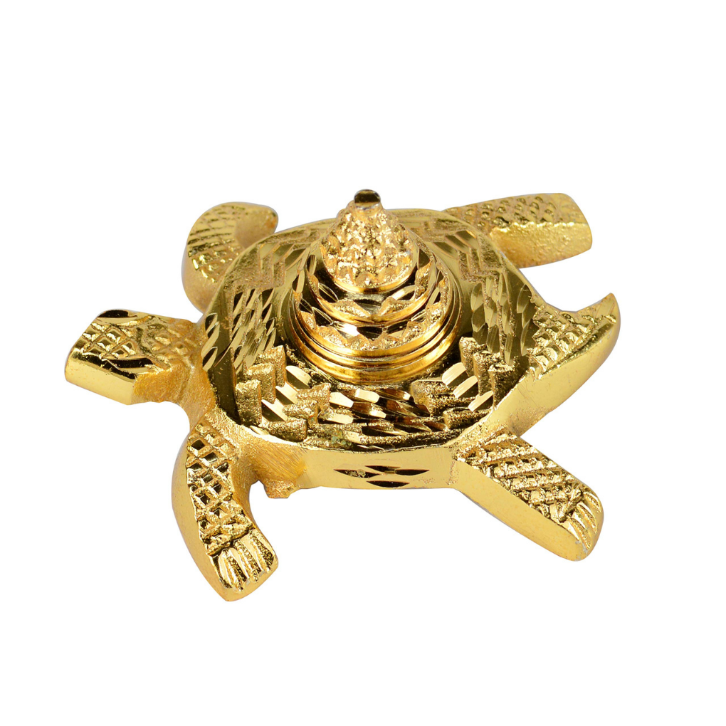Tortuga Decorativa Meru Shree Yantra para la riqueza y la prosperidad - India Tienda
