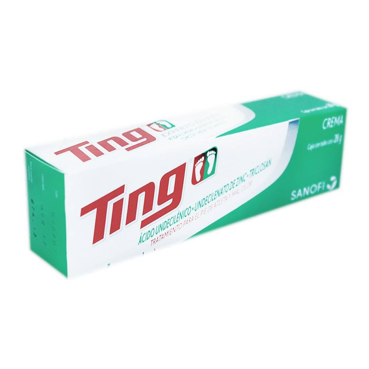 Crema Para Pies en Tubo de 72 g Con 2 Piezas Ting 668602 CST