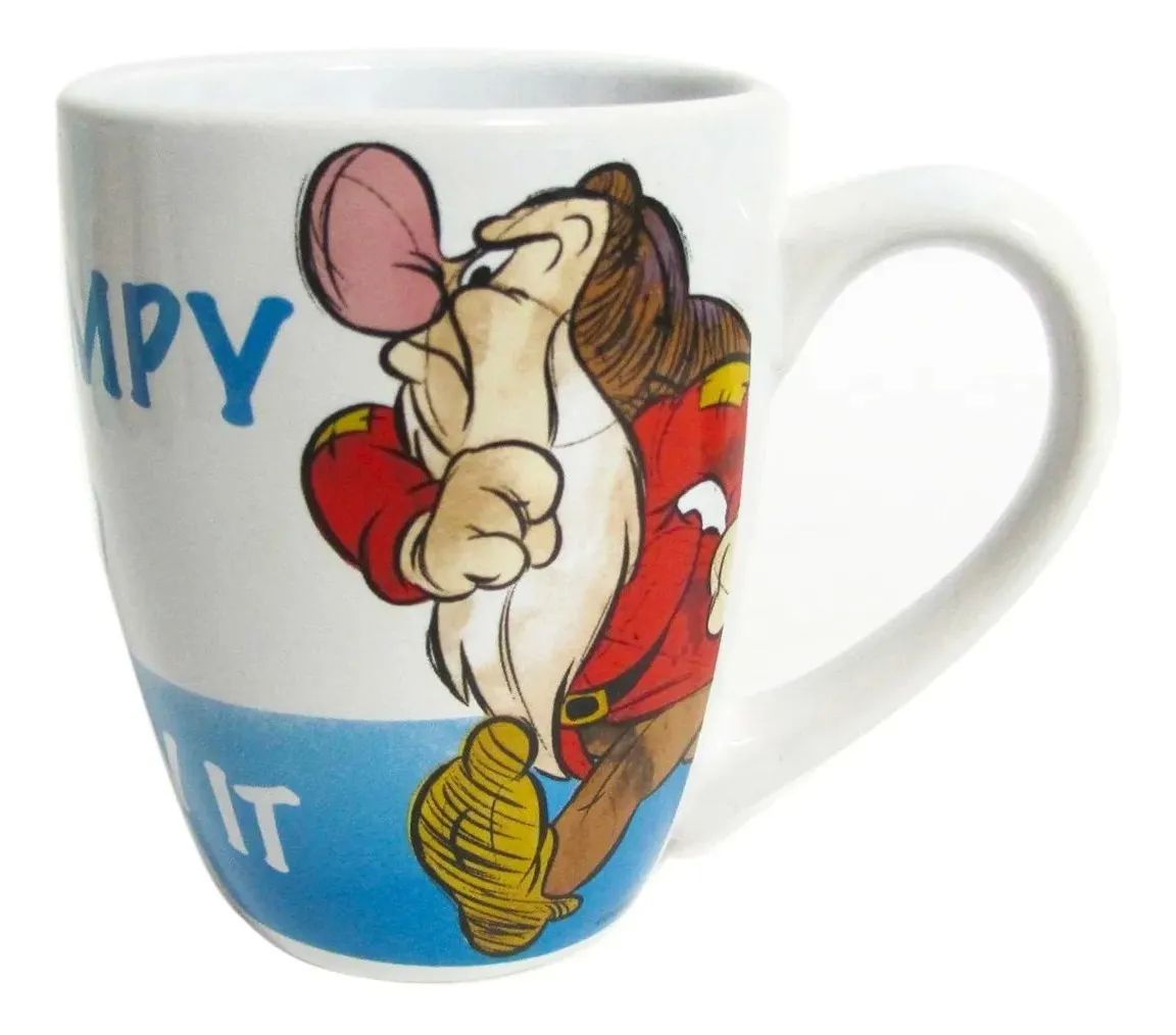 Taza Disney Colección Enanitos Blanca Nieves Cerámica 500ml