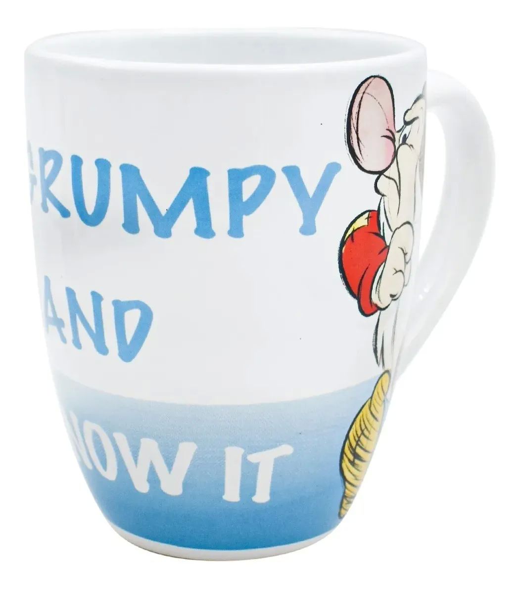 Taza Disney Colección Enanitos Blanca Nieves Cerámica 500ml