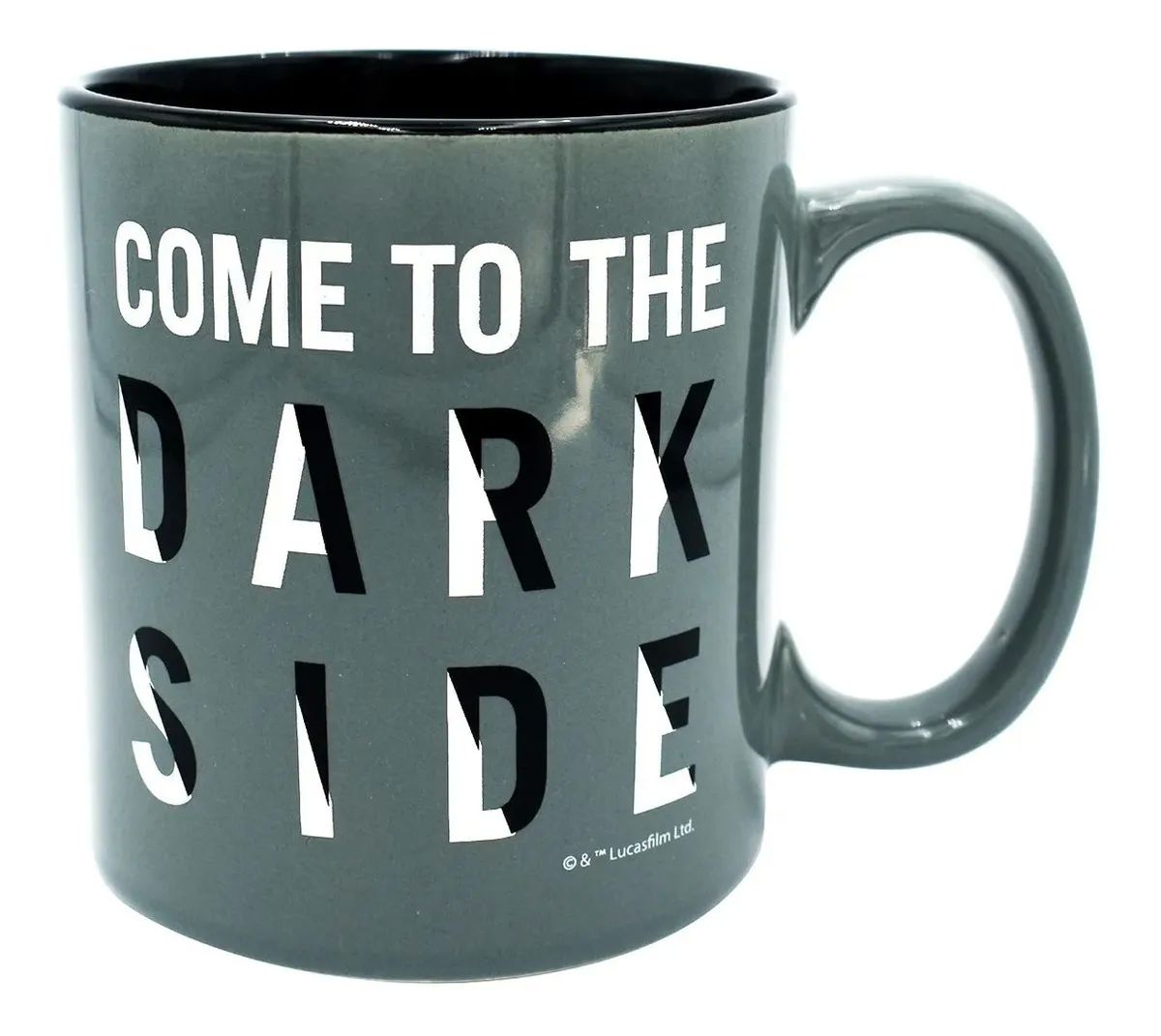 Taza Cerámica Metalizada Disney Star Wars Darth Vader 592ml