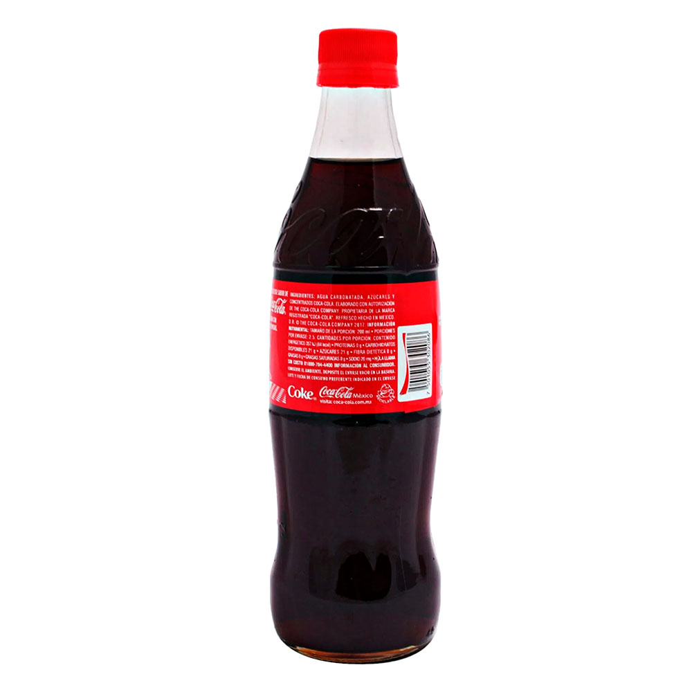 Coca Cola 500ml Regular Envase De Vidrio Sabor Clásico