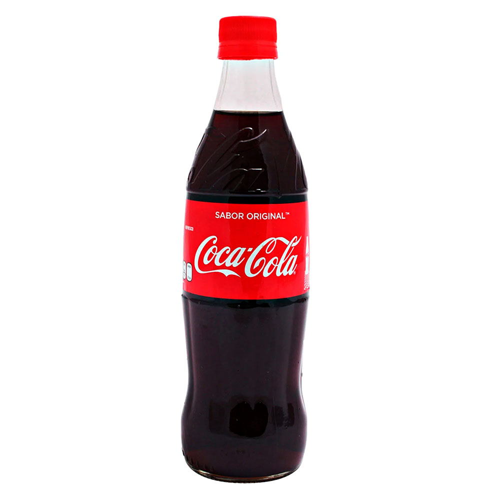 Coca Cola 500ml Regular Envase De Vidrio Sabor Clásico