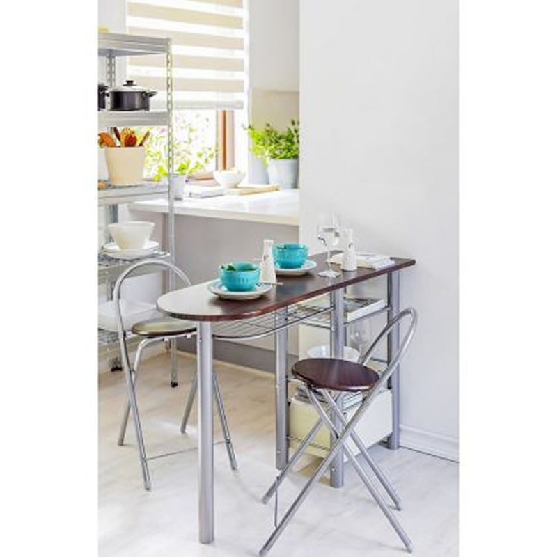 Desayunador Con 2 Sillas Just Home Collection 442712 SMAC