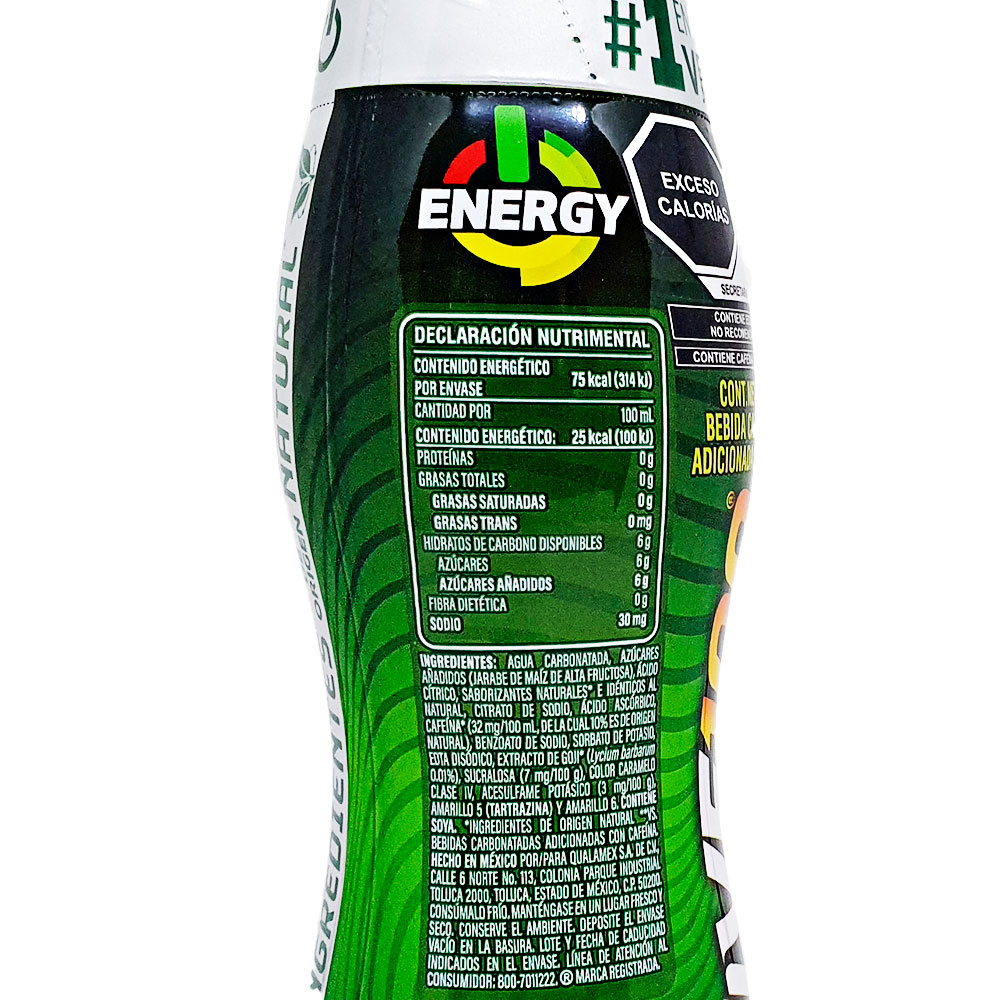 Vive 100 Bebida Carbonatada  Original Zero 500 Ml