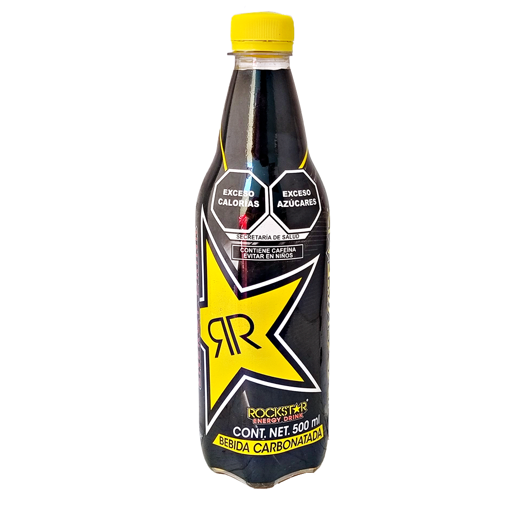Bebida Rockstar Taurina Cafeina Guarana Energy Drink 500ml