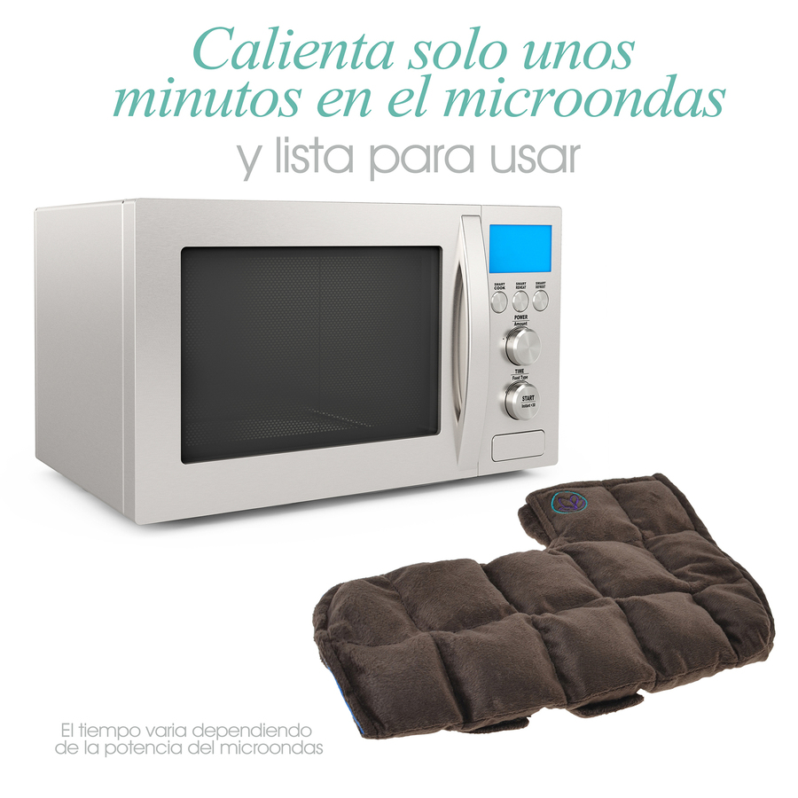 Paquete Compresa para Pie/Tobillo (tamaño grande) elaborada con semillas y plantas medicinales + gel para terapia fría. Ortopédica, Ideal para Rehabilitación, Fisioterapia y Descanso 