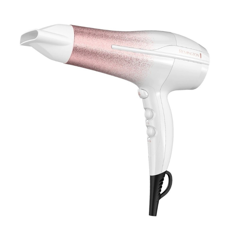 Plancha + Secadora Remington Uv Collection Lujoso Combo