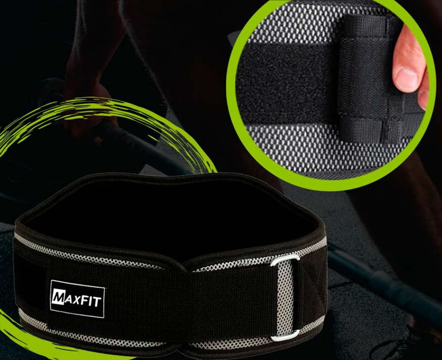 Cinturón Para Pesas, Faja Y Levantamiento Gym Pro Maxfit Betl4