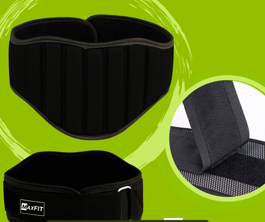 Cinturón Para Pesas, Faja Y Levantamiento Gym Pro Maxfit Betl4