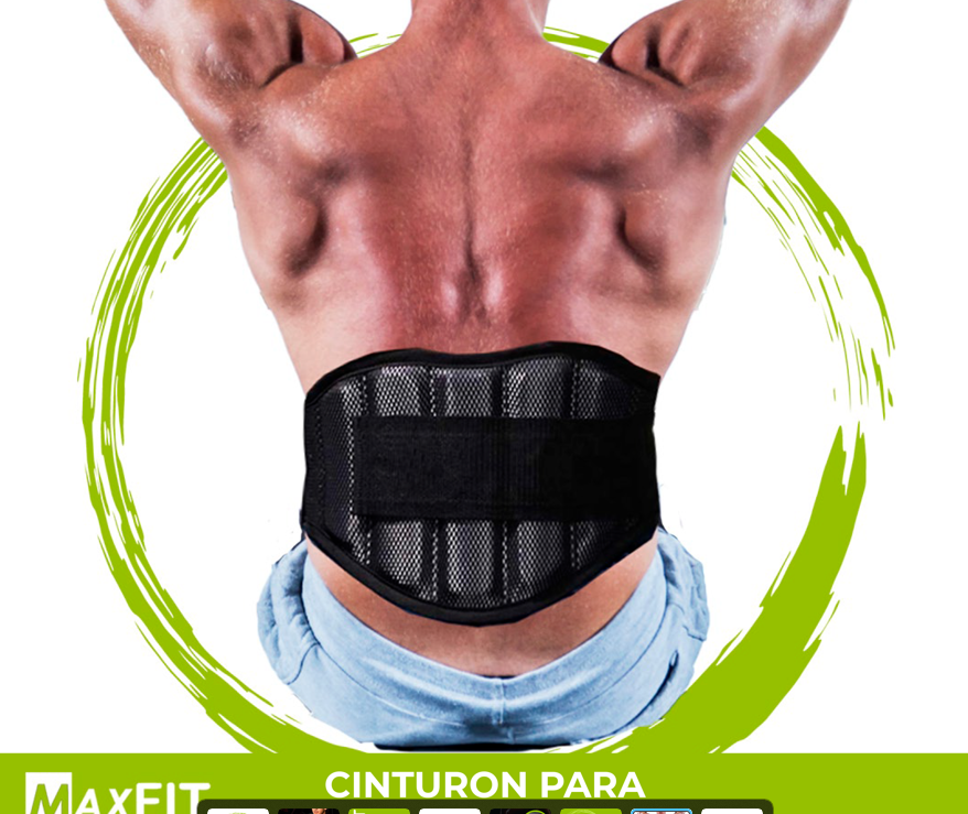 Cinturón Para Pesas, Faja Y Levantamiento Gym Pro Maxfit Betl4