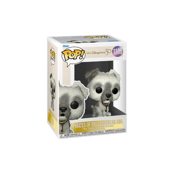 Piratas del Caribe Perro con llaves Funko Pop Walt Disney World 50 Aniversario