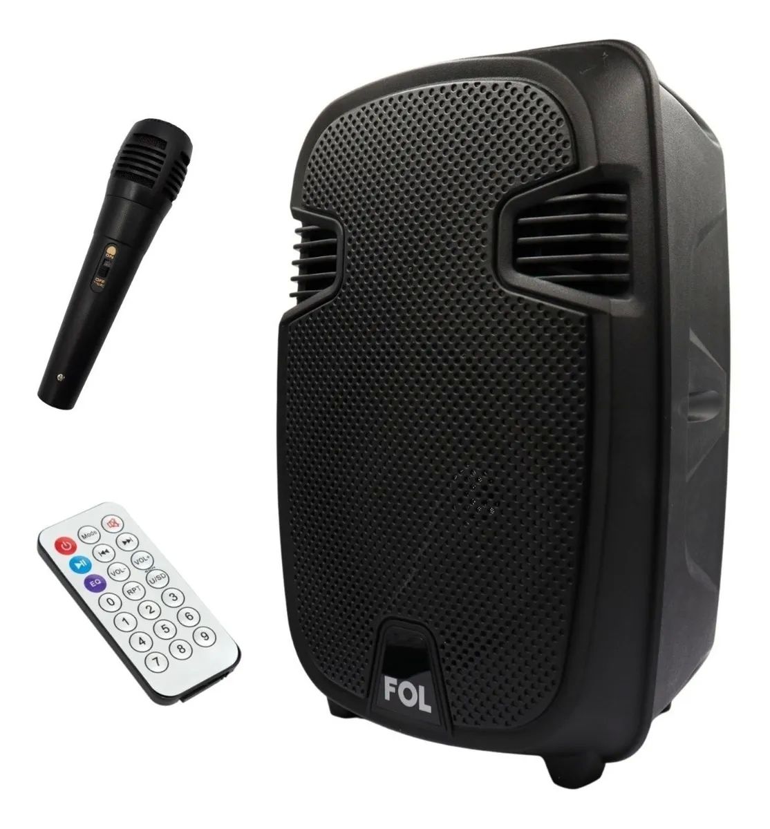 Bocina Fol 6.5 Bluetooth Micrófono Karaoke Música Inalámbrica.
