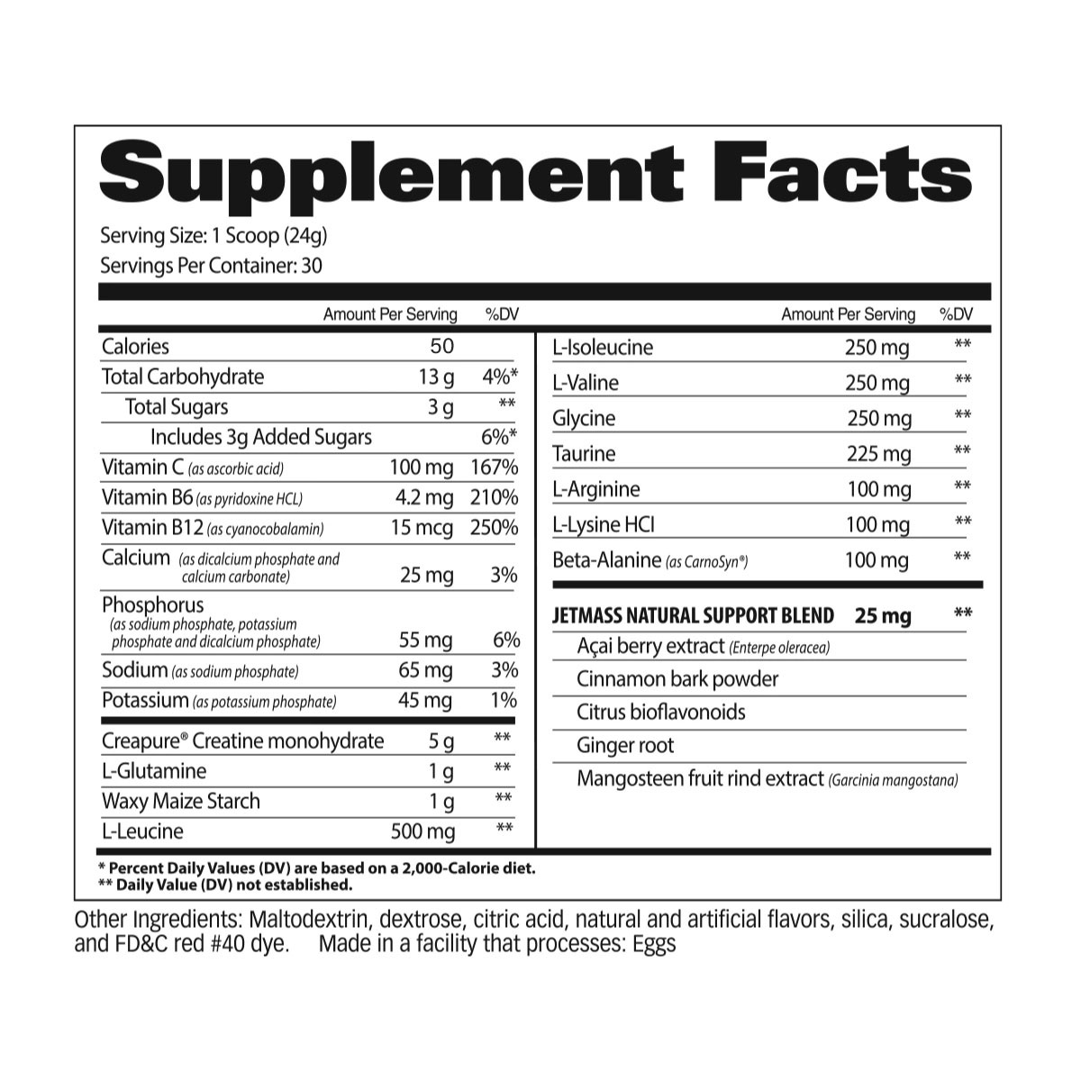 Sistema de Creatina Gat JetMass 708g 30 Serv. - Tropical Ice