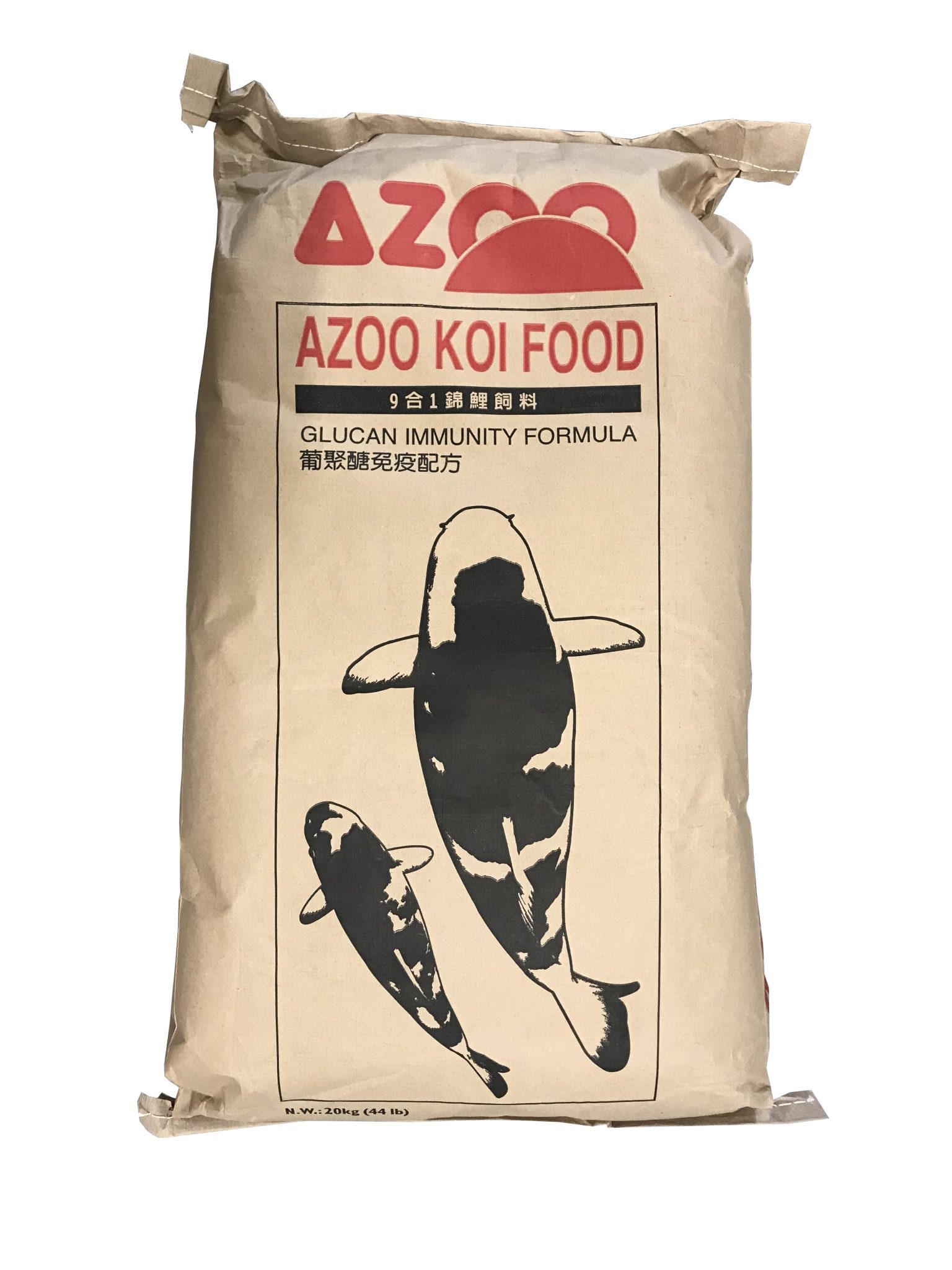 AZOO  ALIMENTO PARA PECES KOI PARA CRECIMIENTO EN PELLET CHICO ( 3 MM ) BULTO DE 20 KG 
