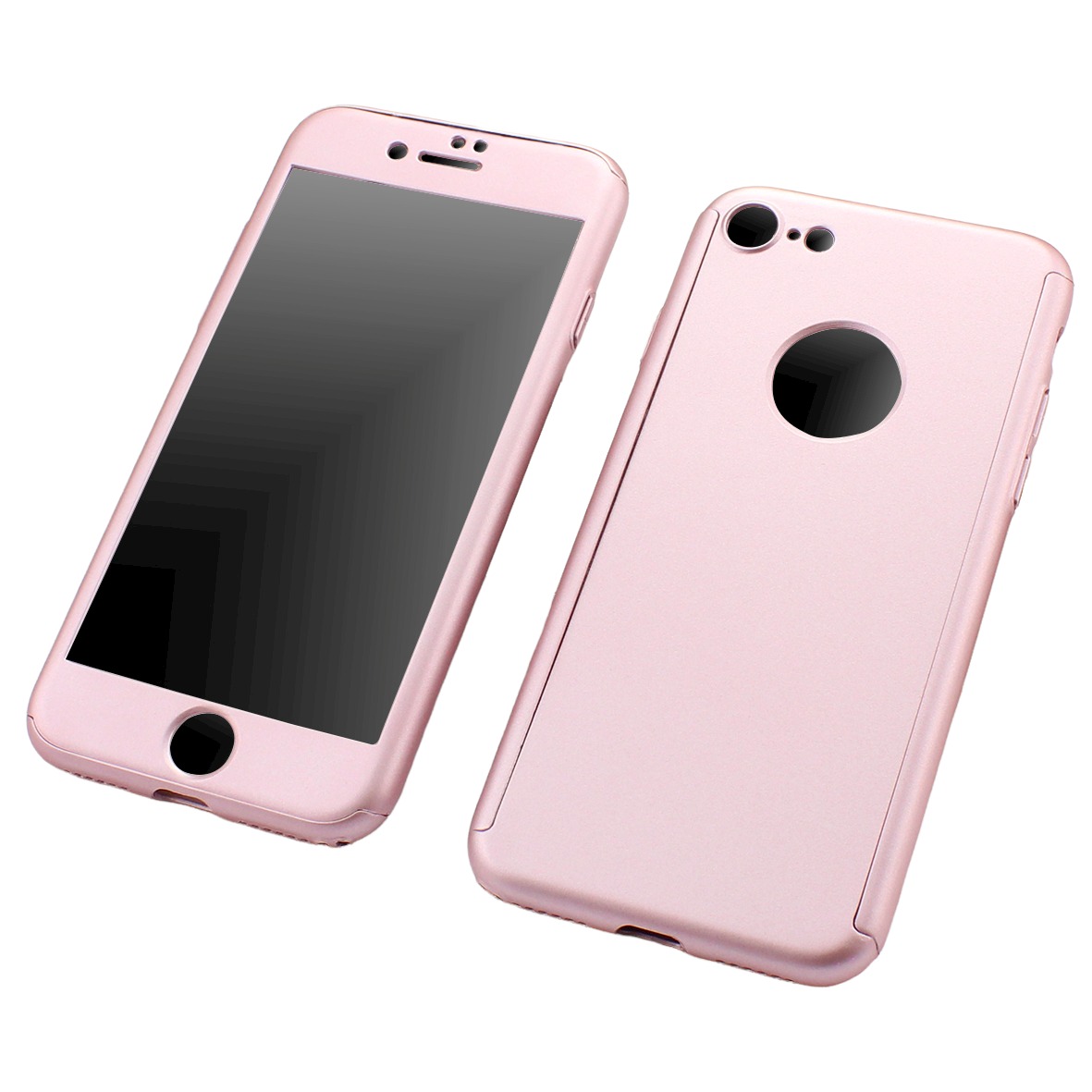 Funda Case Triche para IPHONE 7 | IPHONE 8 Diseño 360 Manzana Color Rosa